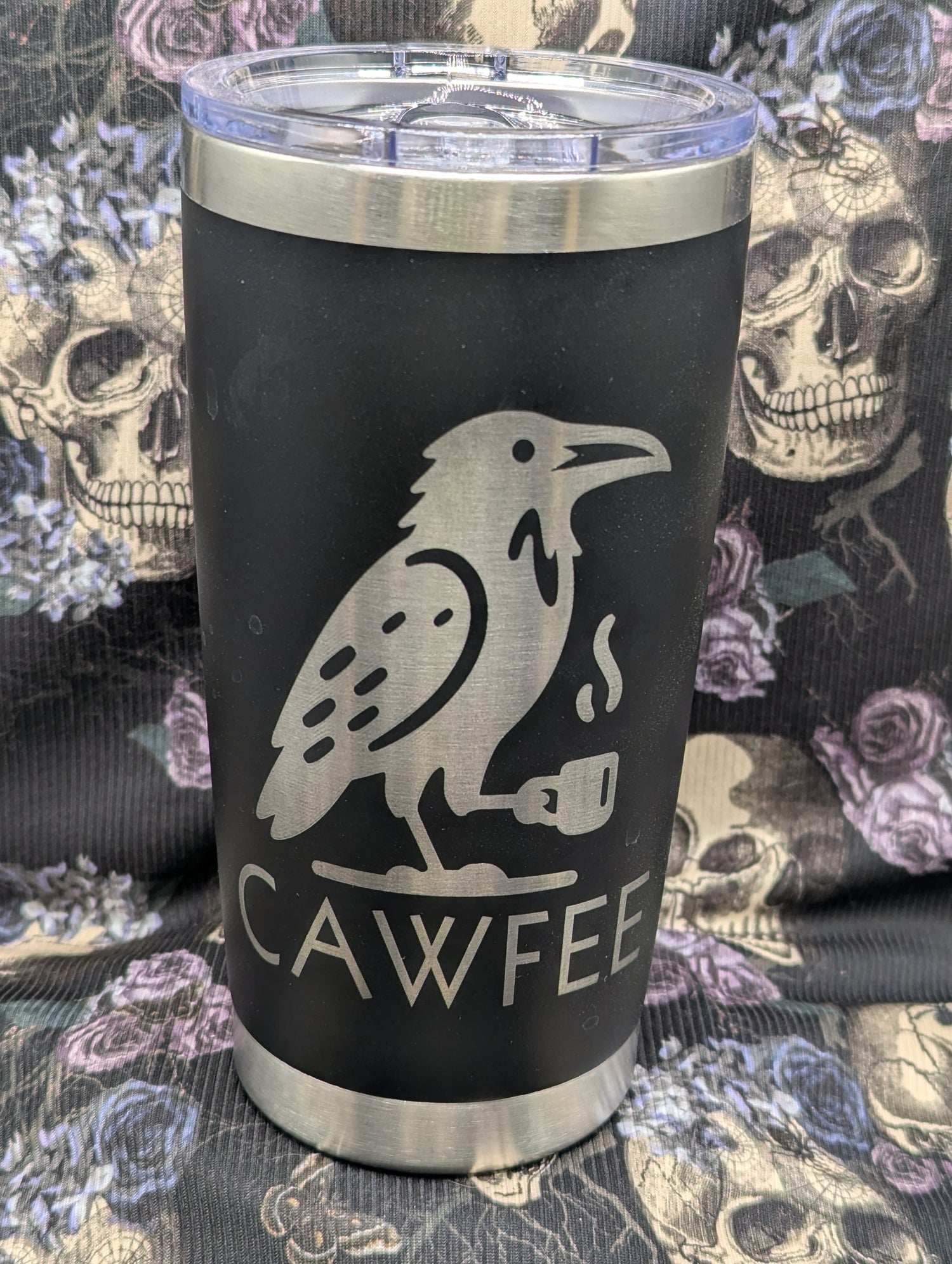 Laser Etched Vacuum Travel Cup